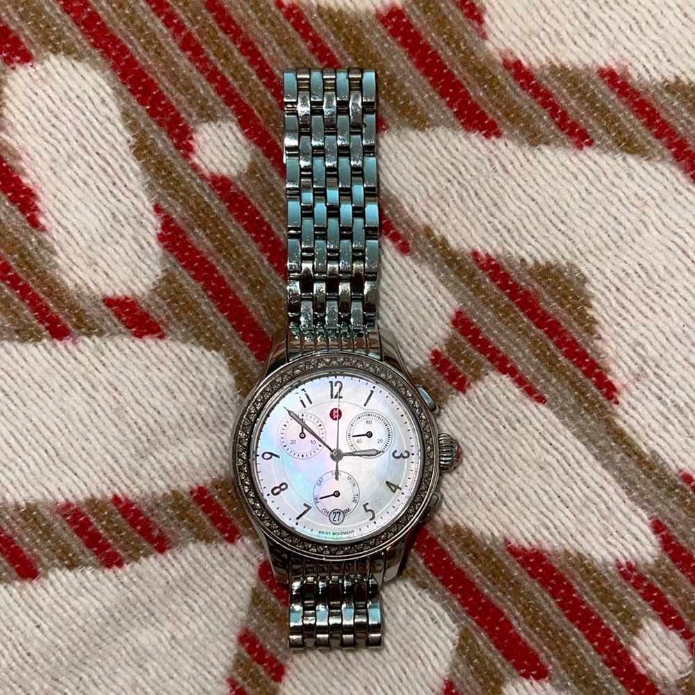LOWEST!!! Michele AUTHENTIC EUC  watch